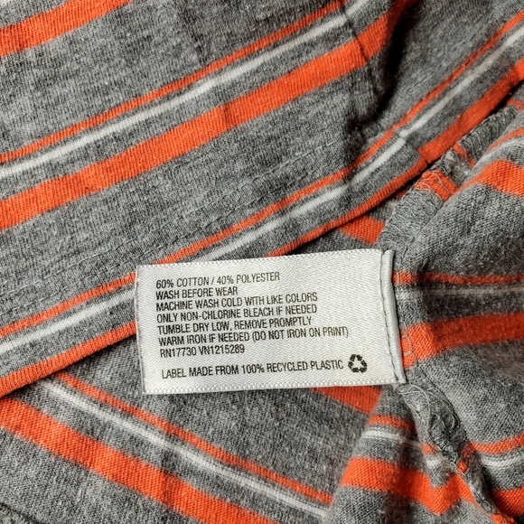 Cat & Jack 2 Pc Striped Short Sleeve Pocket T-Shirt Bundle Boys Size XS 4/5 EUC - Picture 5 of 13